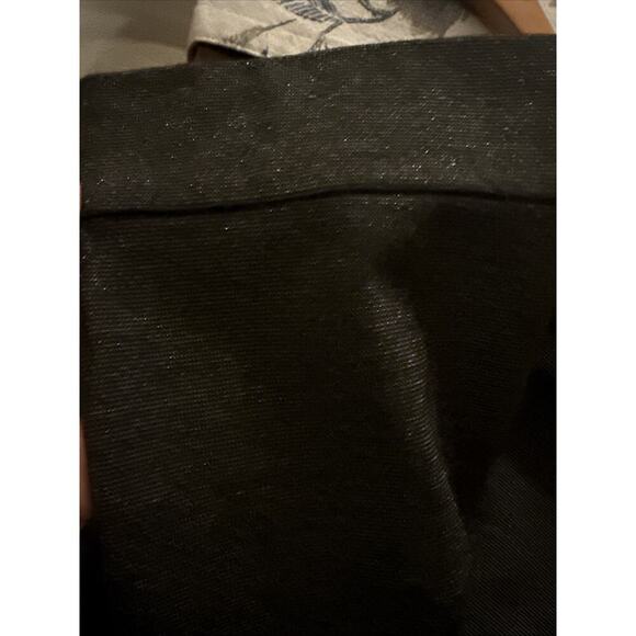 LOFT Pants LEGGINGS IN SHIMMER PONTE Womens NWT SPARKLING Black Size Medium - Picture 6 of 7